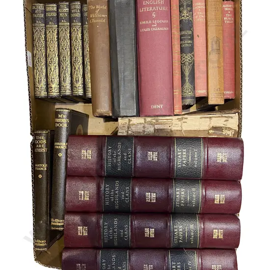 Box Qty of Assorted Vintage Books