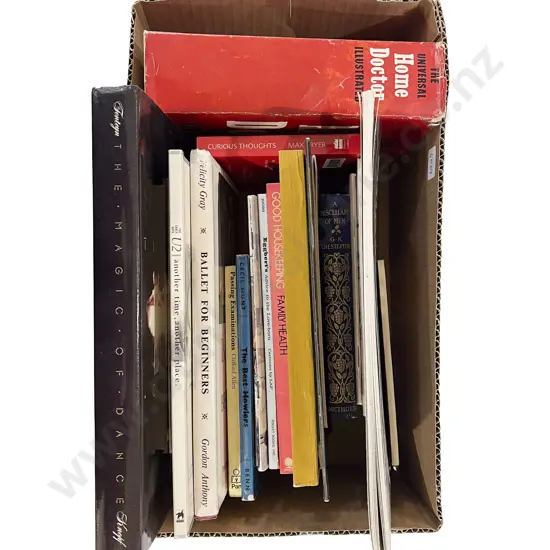 Box Qty of Assorted Books