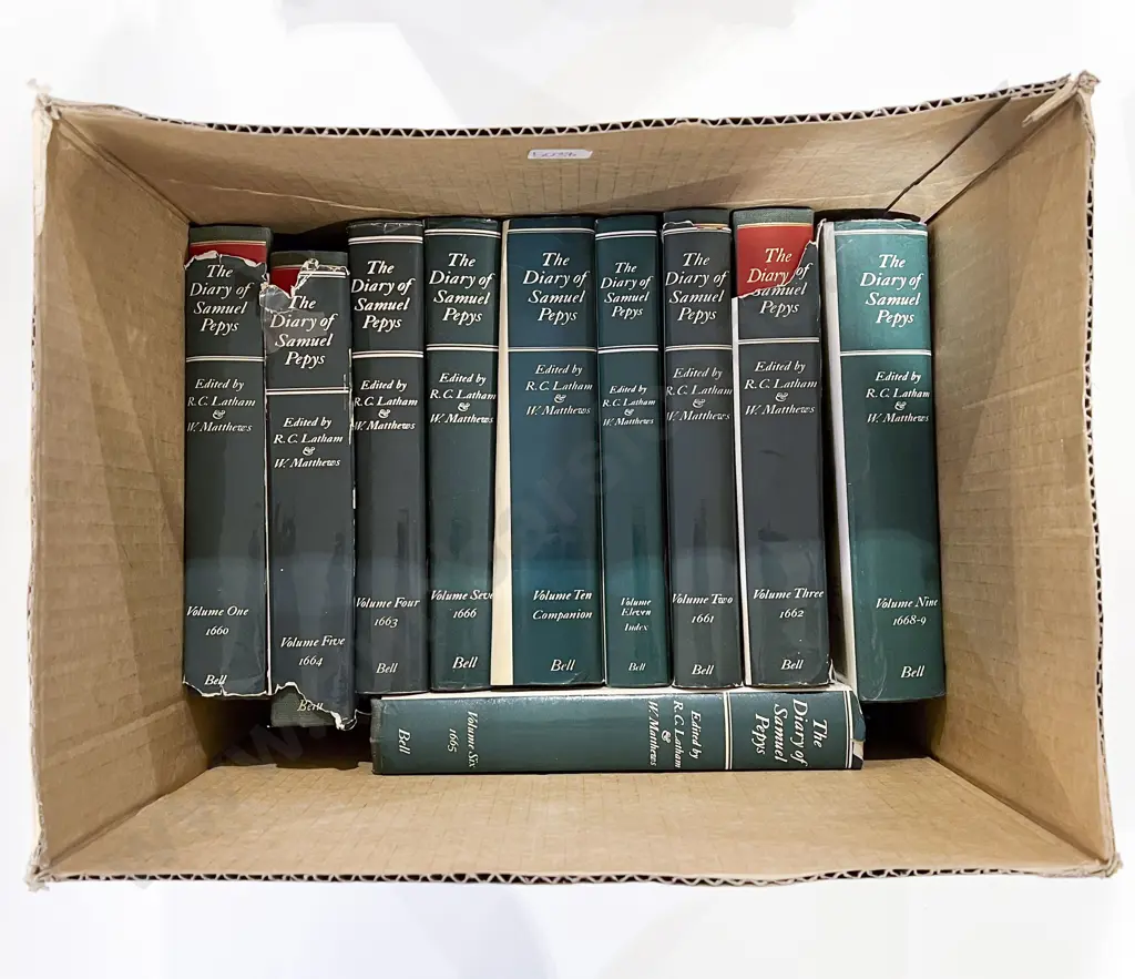 The Diary of Samuel Pepys - Volume One to Eleven Image 1++