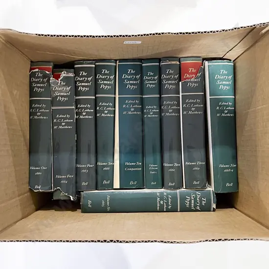 The Diary of Samuel Pepys - Volume One to Eleven