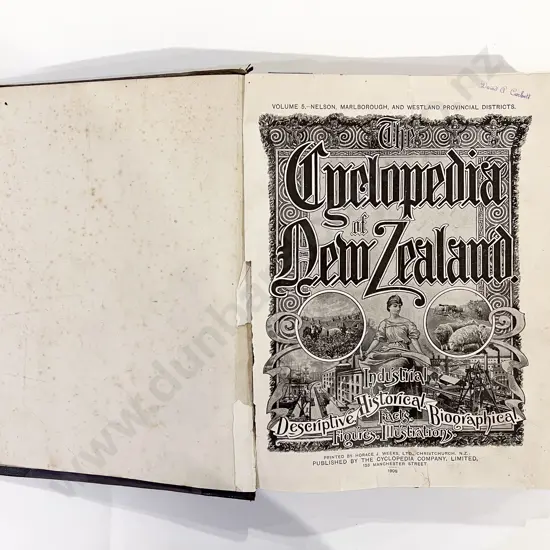 Cyclopedia of New Zealand - Volume Five