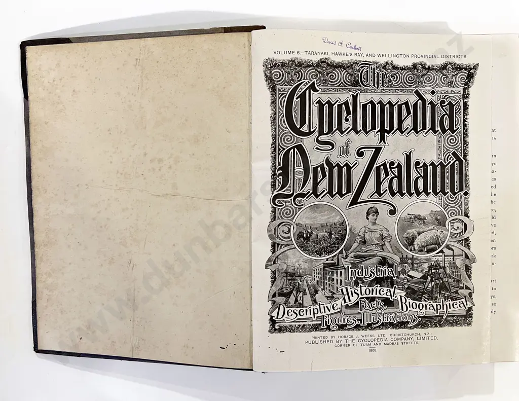 Cyclopedia of New Zealand - Volume Six Image 1++