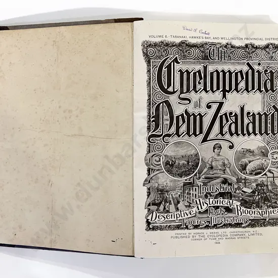 Cyclopedia of New Zealand - Volume Six