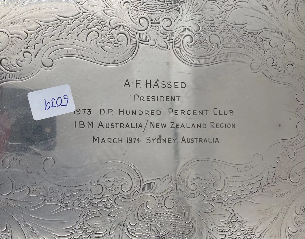 S/P Double Handled Tray Image 1++