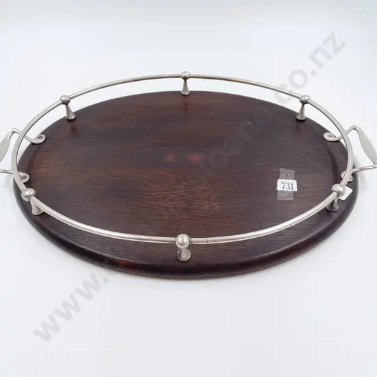Oak Drinks Tray