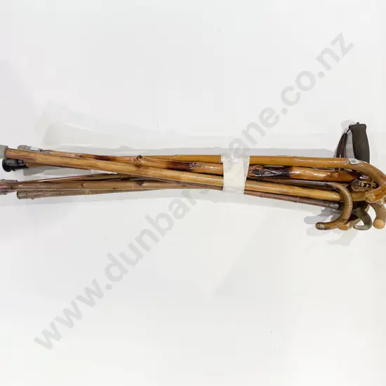 Qty of Assorted Walking Sticks