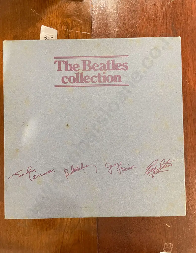 1978 The Beatles Collection Blue Box 14 Records Image 1++