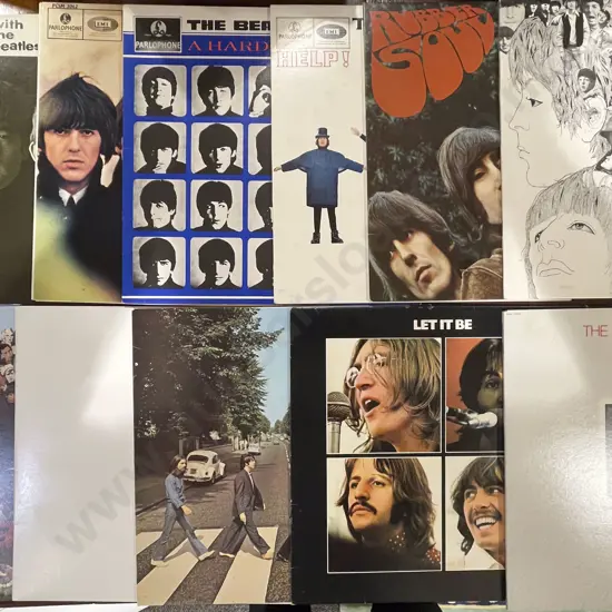 Boxed The Beatles Collection with Records