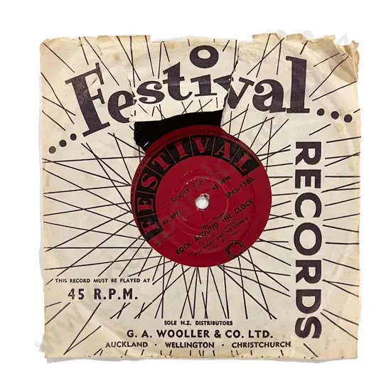 Bill Haley "Rock Around The Clock" Vintage 45rpm Vinyl Record