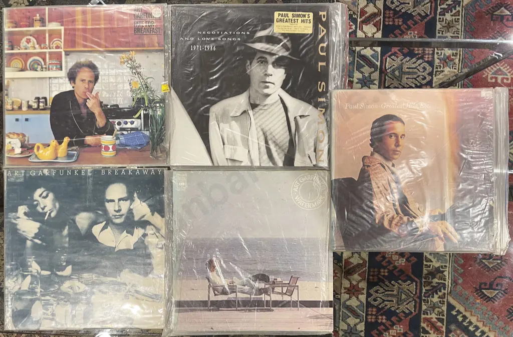 Five Assorted Vinyl Records Image 1++