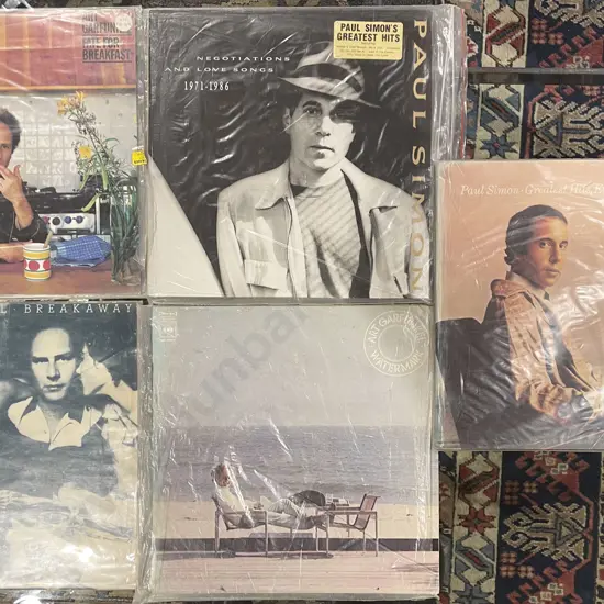 Five Assorted Vinyl Records