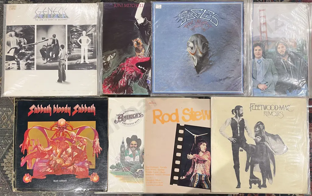 Eight Assorted Vinyl Records Image 1++