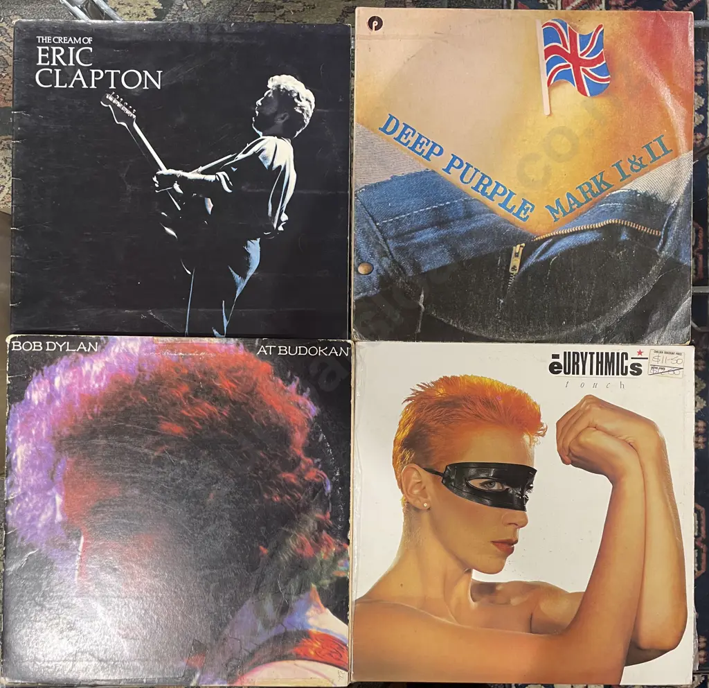 Box of Assorted Vinyl Records Image 1++