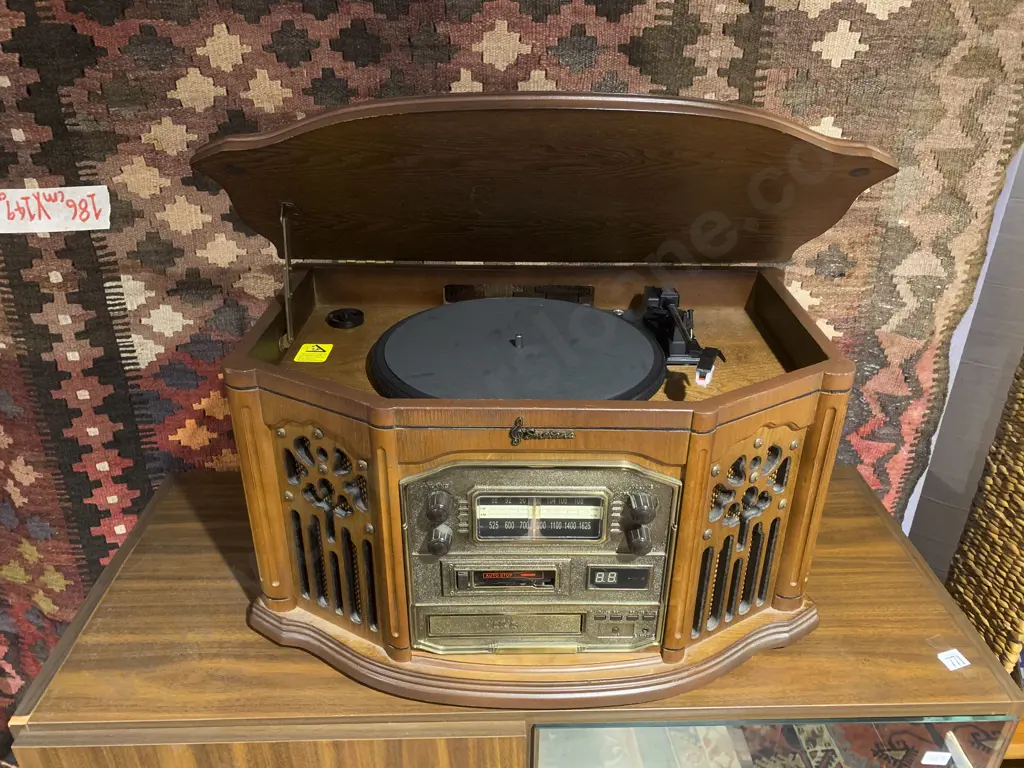 Retro Design Record Player Radiogram (A/F) Image 1++