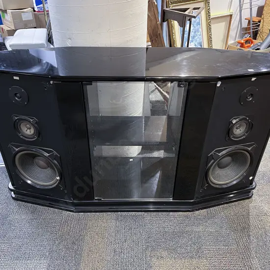 Modern Entertainment Stand with Inbuilt Speakers