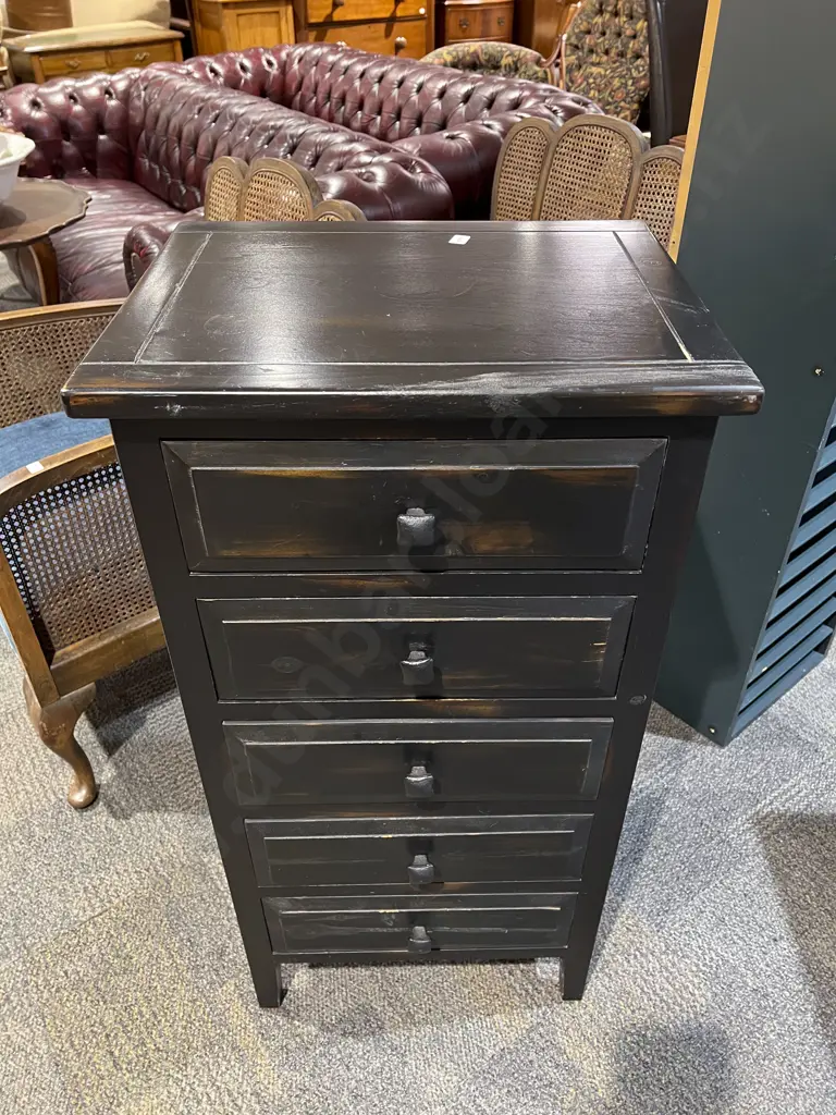 Five Drawer Side Chest Image 1++