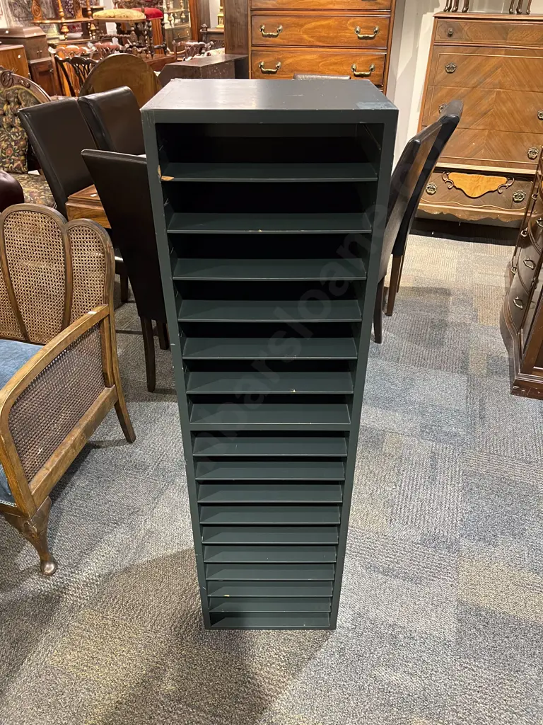 Tall Slender Multi Shelf Unit Image 1++