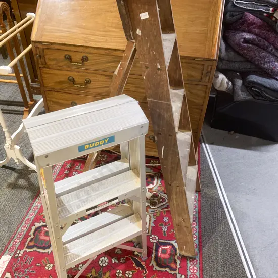 Vintage Wooden Step Ladder