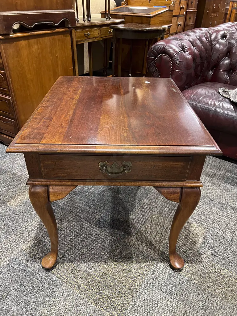 Single Drawer Side Table Image 1++