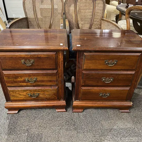 Pair of Bedside Chests
