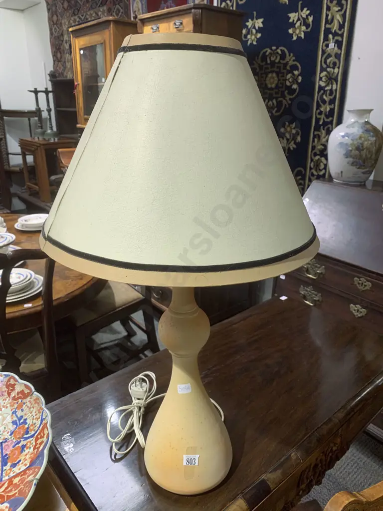 Pottery Table Lamp Image 1++
