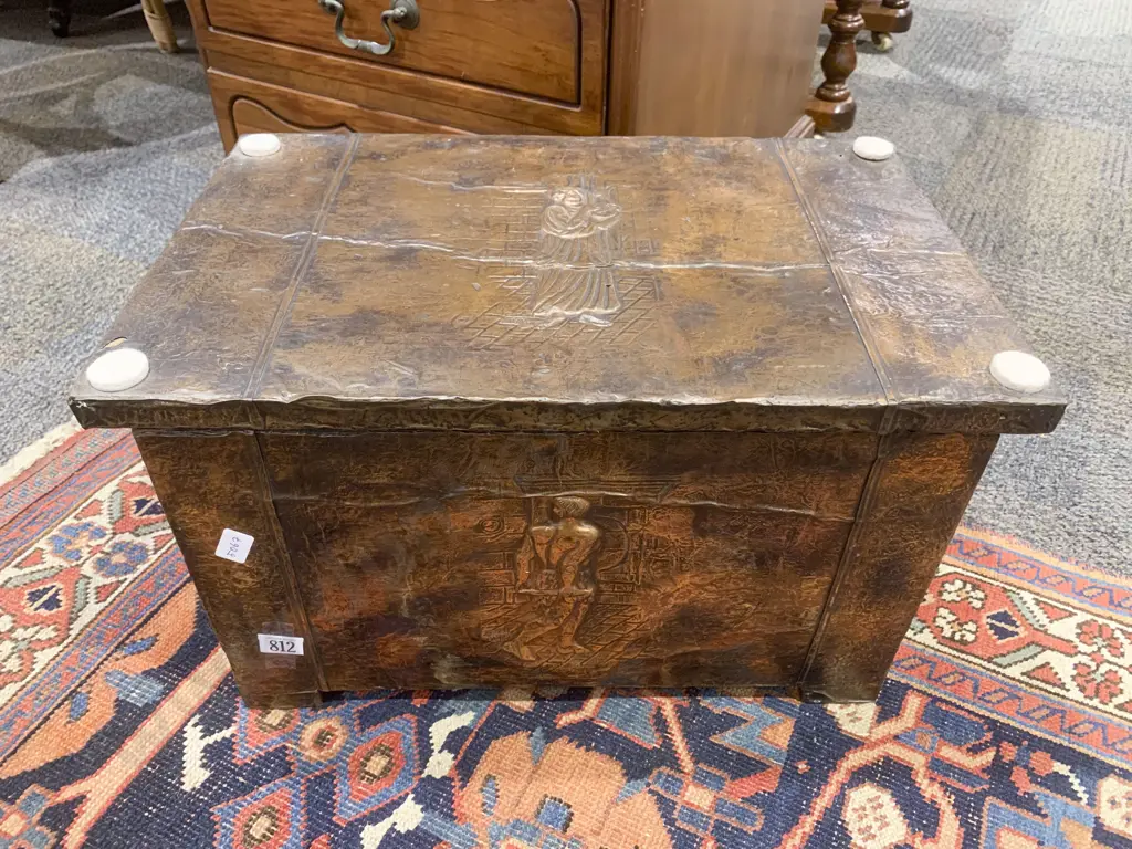 Copper Covered Coal Box Image 1++