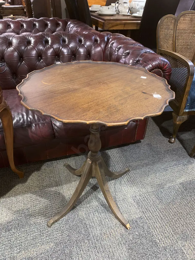 Mahogany Wine Table Image 1++