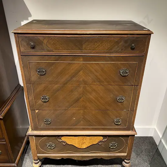 Reproduction Five Drawer Chest