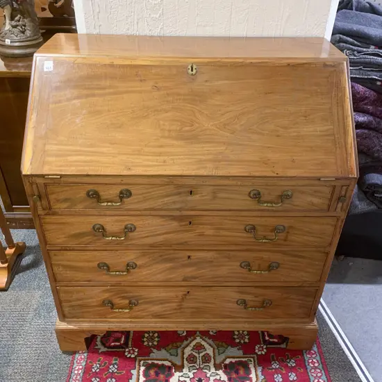 Geo III Mahogany Bureau