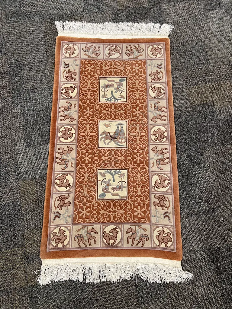 Chinese Pictorial Floor Rug Image 1++