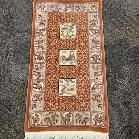 Chinese Pictorial Floor Rug