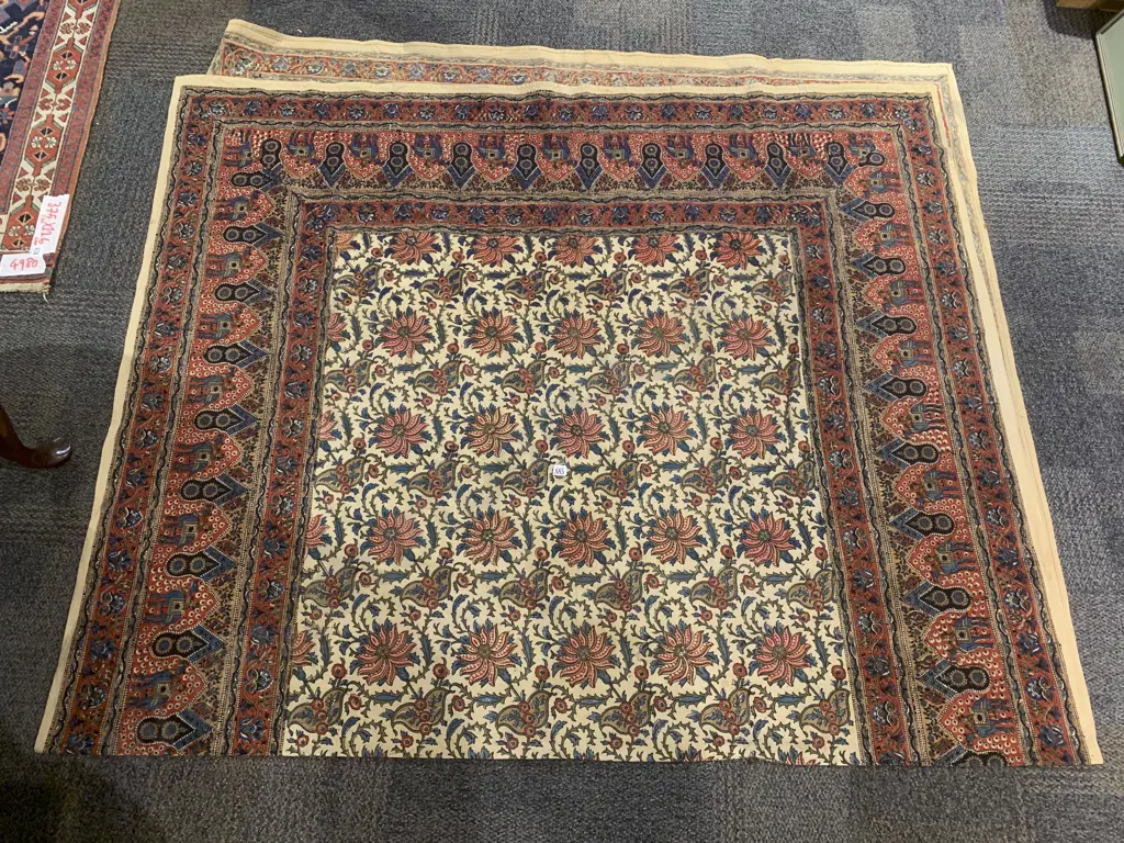 Vintage Indian Paisley Type Table Cover Image 1++