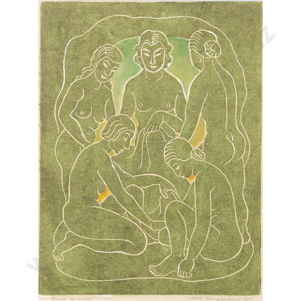 Adele Younghusband - Group of Nudes Image 1++
