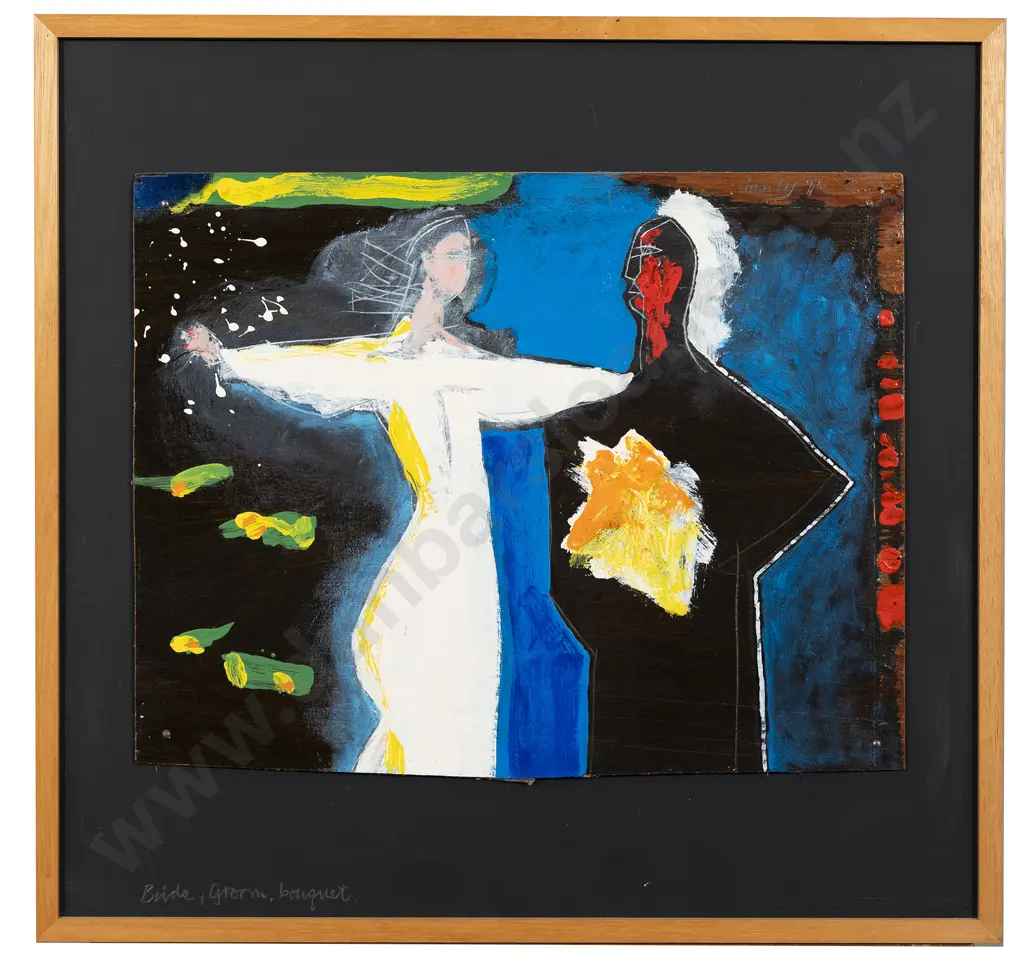 Pat Hanly - Bride, Groom, Bouquet Image 1++