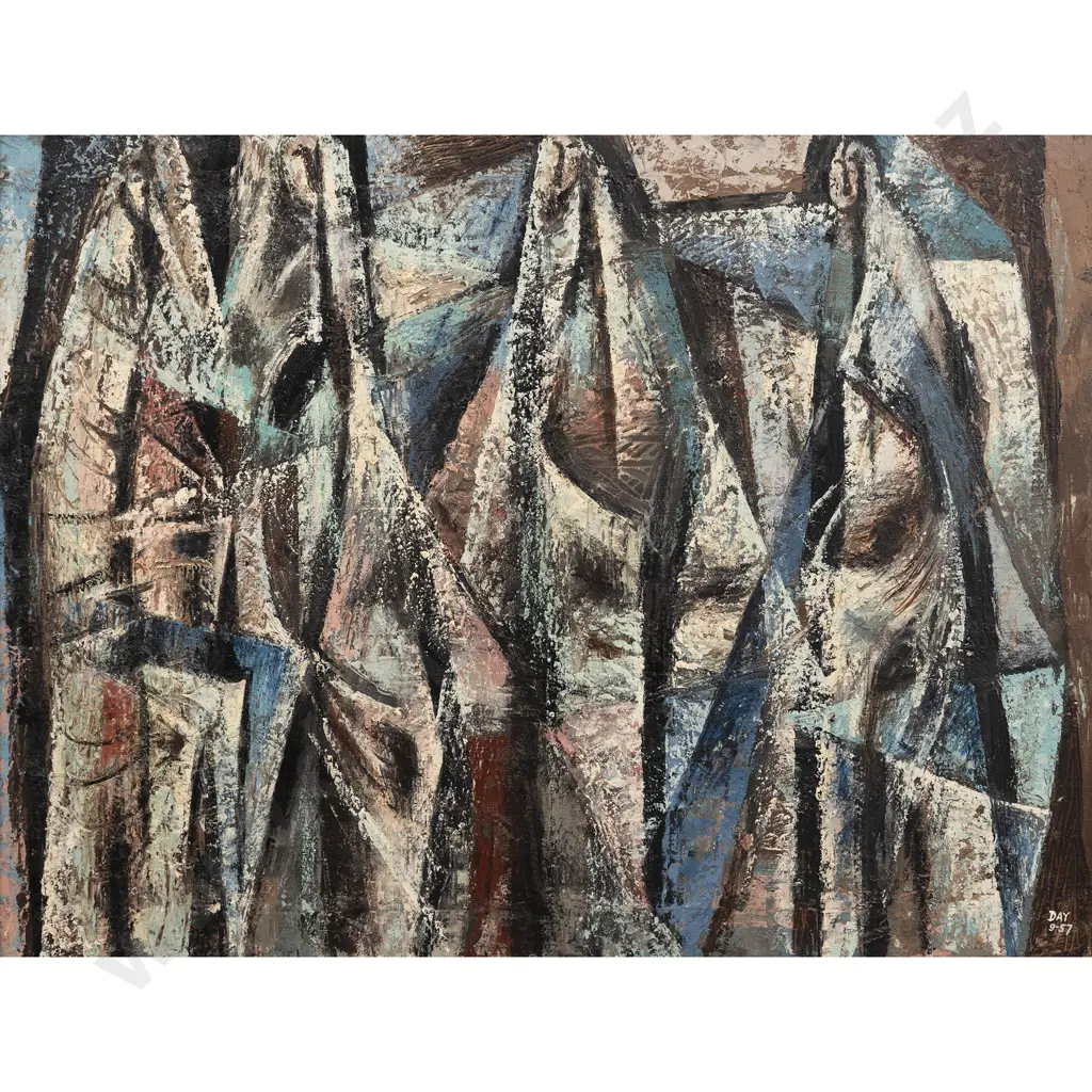 Melvin Day - Standing Figures Image 1++