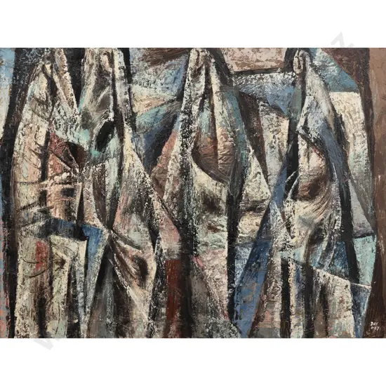 Melvin Day - Standing Figures