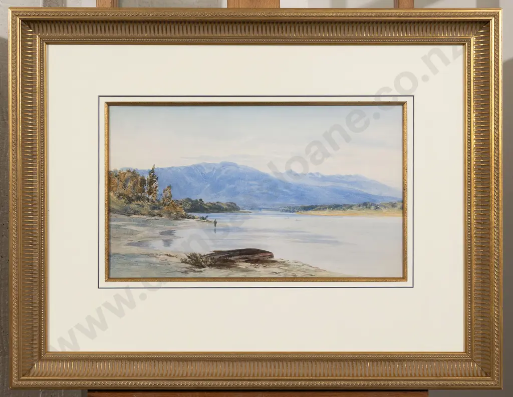 John Gully - South Island Lake & Mountain Image 1++