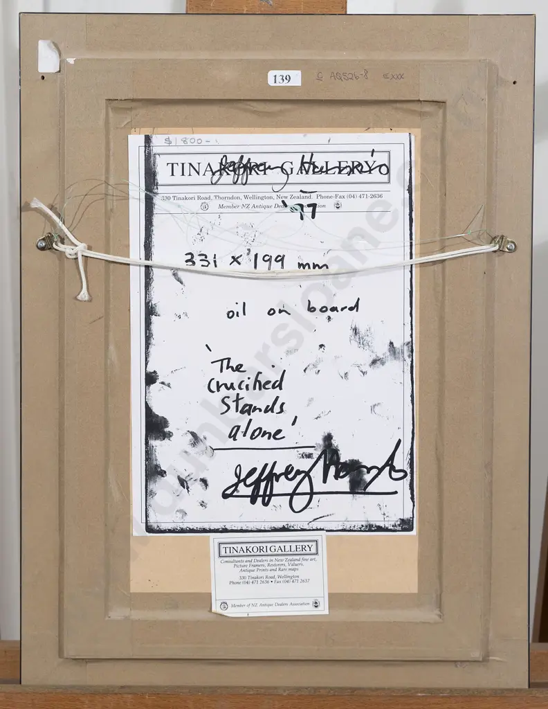 Jeffrey Harris - The Crucified Stands Alone Image 1++