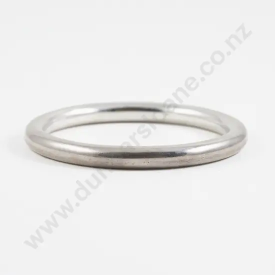 S/S Plain Heavy Bangle
