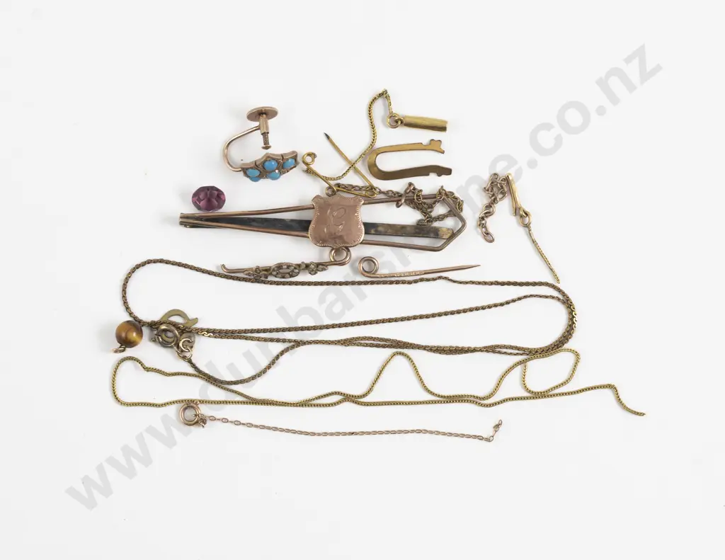 9ct Gold Piece for Scrap and Plated Image 1++