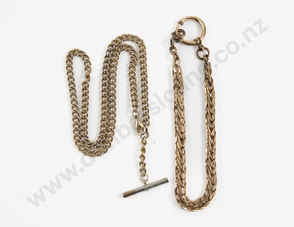 Gold Plated Fancy Link Albert Chain Chain and Other Image 1++