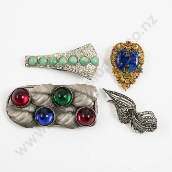Four Various Period Dress Clips - Singles