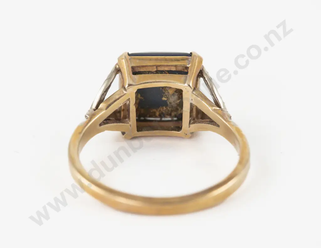 9ct Single Opal Ring Image 1++