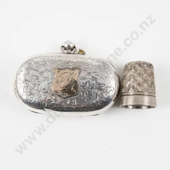 Edwardian S/S Double Sovereign Case