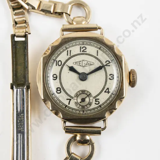 Vintage 9ct Cased Ladies Wrist Watch