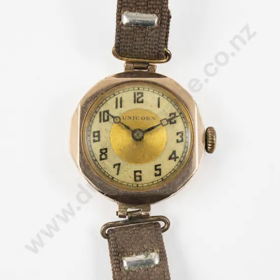Vintage 9ct Cased Ladies Wrist Watch