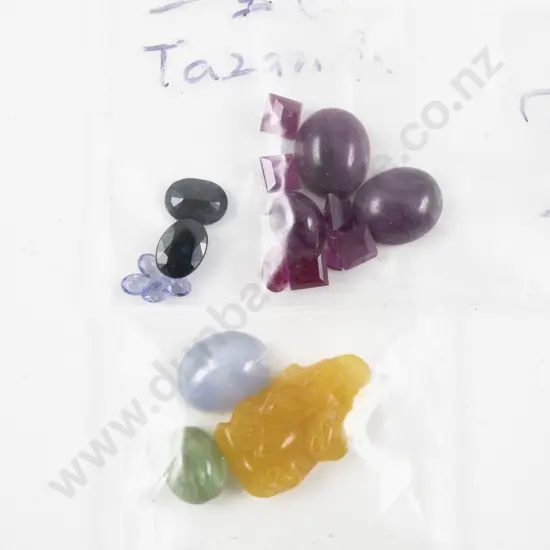 Collection of Unmounted Rubies and Other Gems