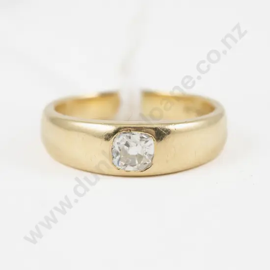 18ct Solitaire Diamond Ring