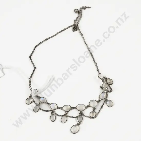 S/S 19Stone Moonstone Necklace