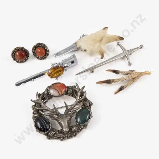 Collection of Assorted Scottish Jewellery